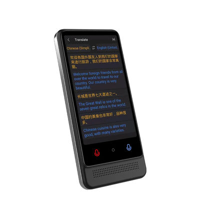 Όλες οι γλώσσες Instant Voice Translator Recorder συσκευή 4,02 ιντσών 2200mA