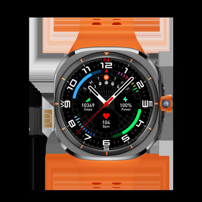 U8 Ultra AMOLED Android 9.0 Smart Watch Άνδρες 4G 5G κάρτα SIM WiFi GPS πυξίδα 32GB Smartwatch περιστρεφόμενη κάμερα Αθλητικά ρολόγια 7 Ultra