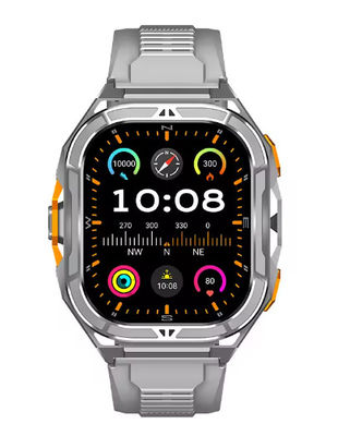 X5 Smartwatch Χρυσός οξυγόνος BT κλήση φωνητικός βοηθός GPS τοποθέτηση