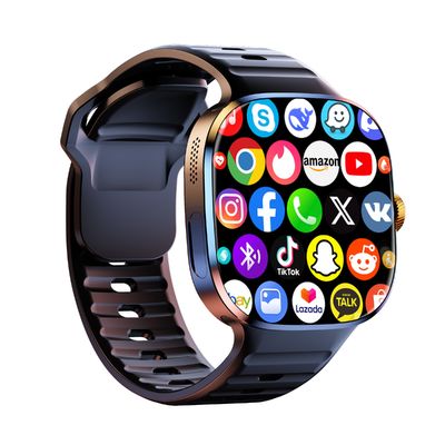 IP67 Αδιάβροχο 2025 M99 4G κάρτα SIM Smart Watch με τηλέφωνο BT Κλήση NFC GPS Deepseek Youtube Tiktok Whatsapp Υποστήριξη
